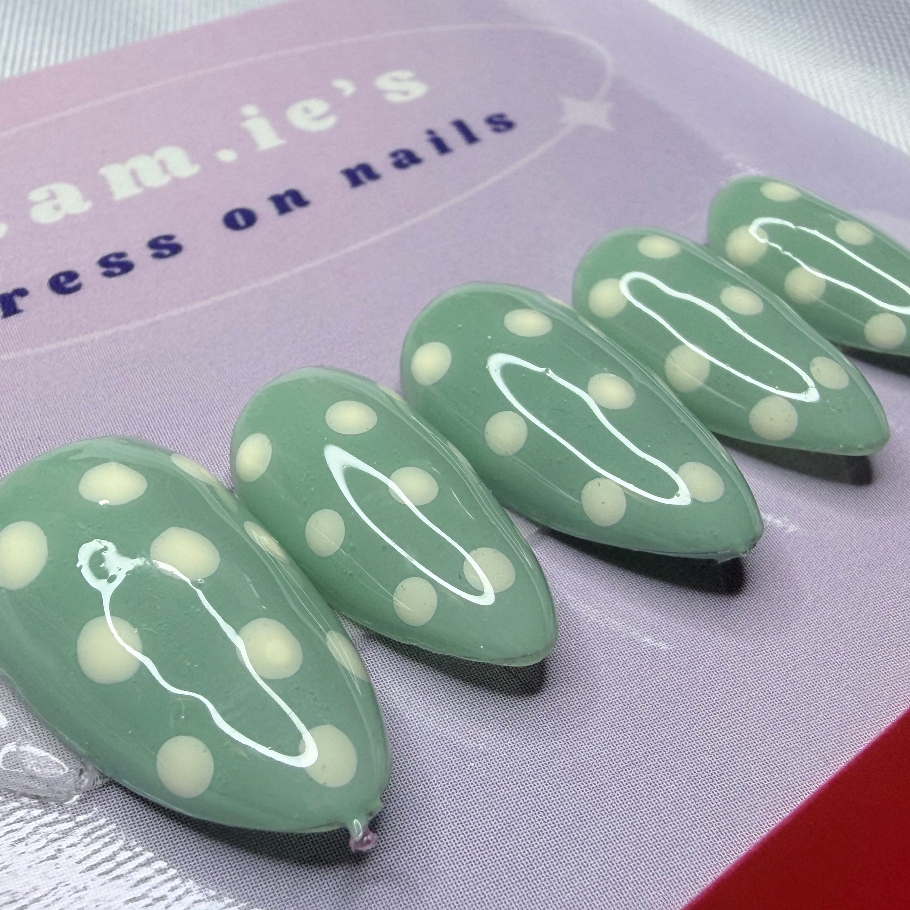 Mint Spring Dots