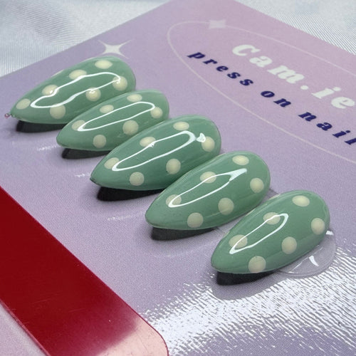 Mint Spring Dots